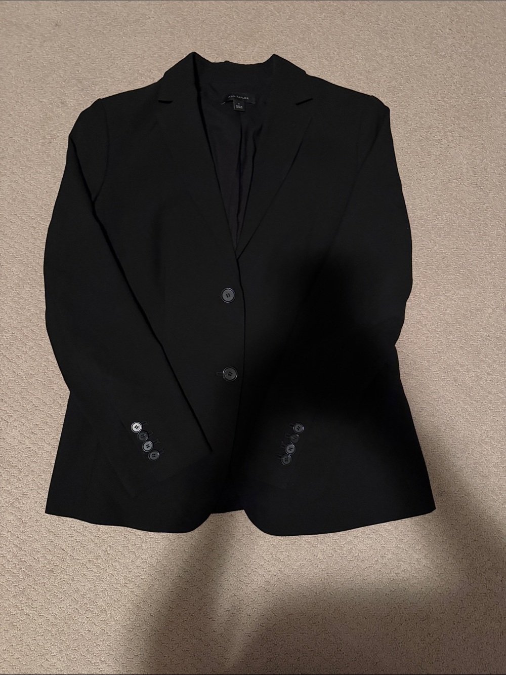 Ann Taylor Black Women's Tailored Blazer